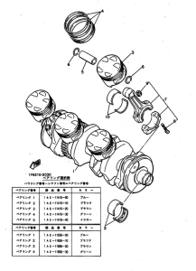 FZX750 ｸﾗﾝｸｼﾔﾌﾄ.ﾋﾟｽﾄﾝ