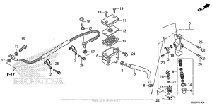  Rear Brake Master Cylinder (1)