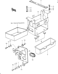 KZ650 Battery case / tool case