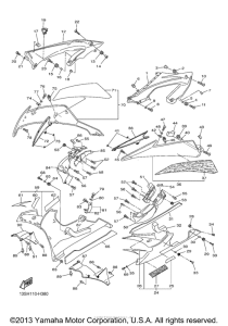 YZF-R6 Обтекатели