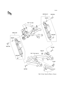 ZR1200 Подвеска  /  амортизатор