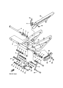 TZR250 ﾘﾔｱｰﾑ