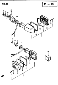 GS450 Поворотники