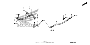 VT1300CX Brake line (1)