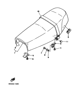 XT500 Сиденье