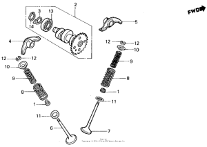 TR200 Распределительный вал