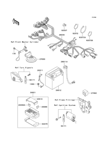 EX250 Электрика