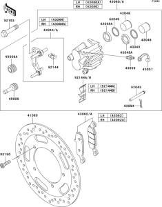  Передний тормоз