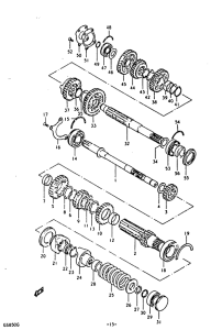 GS850 Трансмиссия