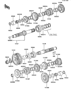 KZ440 Трансмиссия