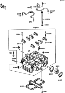 EN500 Головка цилиндров