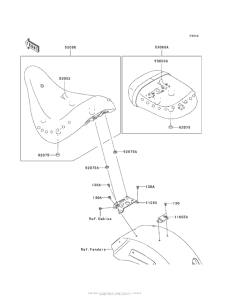 VN1700 Сиденье
