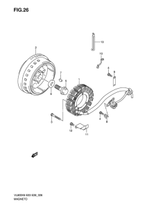 VL800 Зажигание
