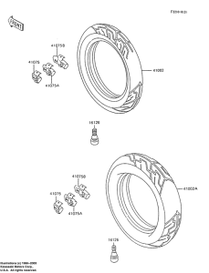 ZX600 Покрышки