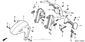 GL1800 Переднее крыло