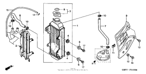 CR80RB Радиатор