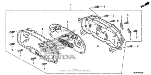 FSC600 (ABS) Combination meter