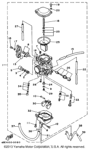 XT225LC Карбюратор