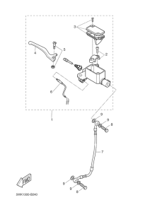 CW50RS Главный тормозной цилиндр