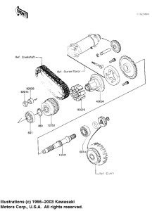 KZ1100 Промежуточный вал