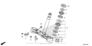 MSX125 Траверса нижняя