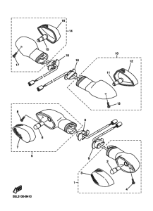 YZF-R1 Проблесковый световой сигнал