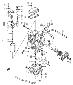 SP370 Carburetor assy