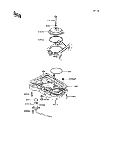 Z550 Поддон картера