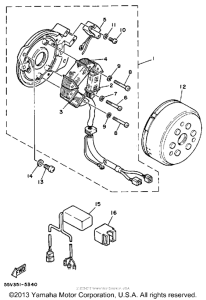 XT350N Генератор