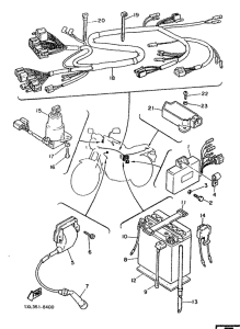 SRX600 Электрика 1