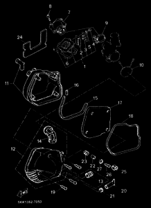 YN100 Впускная система