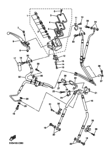 FJR1300A Передний тормозной цилиндр