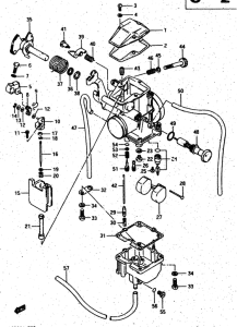 DR500 Carburetor assy