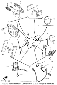 FZR600RA Электрика
