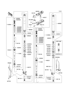  Передняя вилка