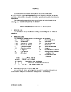DR-Z250 Catalog preface