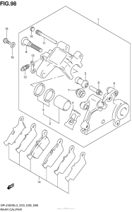  Задний суппорт
