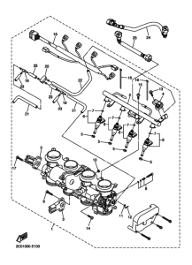 YZF-R6R Brktthermistor