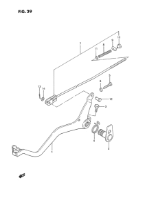 TS185 Передний суппорт