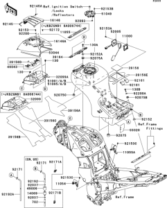 ZG1400 Fuel tank(1 / 3)