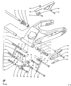 TZR125R Бугель