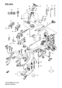 GSX1300BK (ABS) Жгут проводов