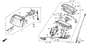 NE50 Headlight / meter