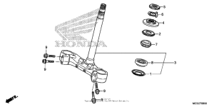 ST1300 (ABS) Траверса нижняя