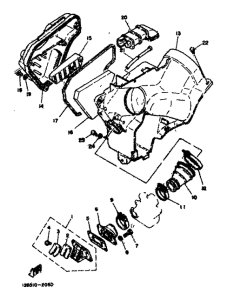 RD80 Впускная система