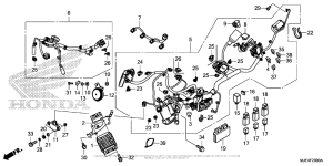 CBR650F Жгут проводов