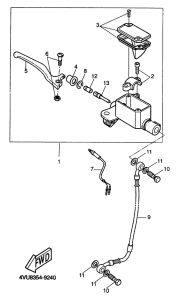 CW50 Главный тормозной цилиндр