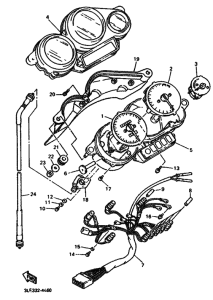 FZR1000 FZR1000F Измерительный прибор
