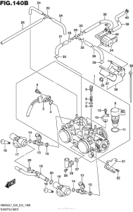 AN650Z Throttle Body (An650Zl7 E33)
