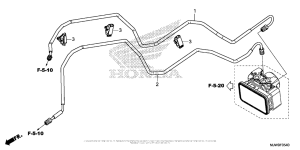 CB500F (ABS) Brake Pipe